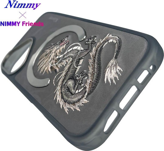 Nimmy Back Cover Silicone / Plastic Gray (iPhone 16)