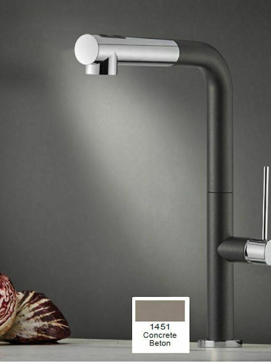 Armando Vicario Tozo Kitchen Faucet Counter Concrete Beton