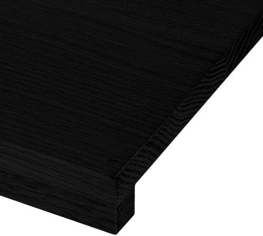 Vidaxl Stair Treads 12 Pieces Dark Brown Solid Oak Wood Brown