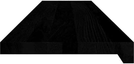 Vidaxl Πέλματα Σκάλας 2 Τεμάχια Σκούρο Καφέ 110x30x2cm Μασίφ Ξύλο Δρυς Καφέ