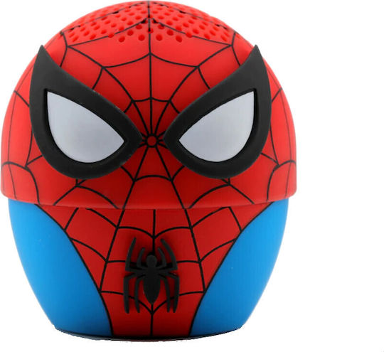 Bitty Boomers Spiderman Ηχείο Bluetooth με Διάρκεια Μπαταρίας έως 4 ώρες Πολύχρωμο