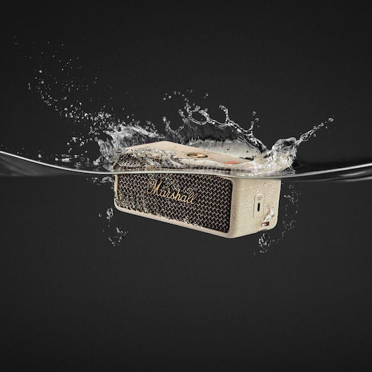 Marshall Emberton III Αδιάβροχο Ηχείο Bluetooth 20W με Διάρκεια Μπαταρίας έως 32 ώρες Μπεζ