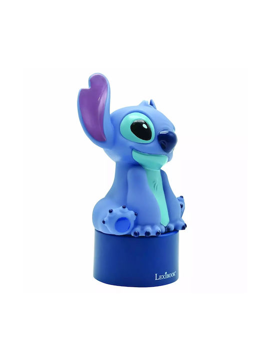 Disney Led Παιδικό Διακοσμητικό Φωτιστικό Stitch Μπλε Stitch