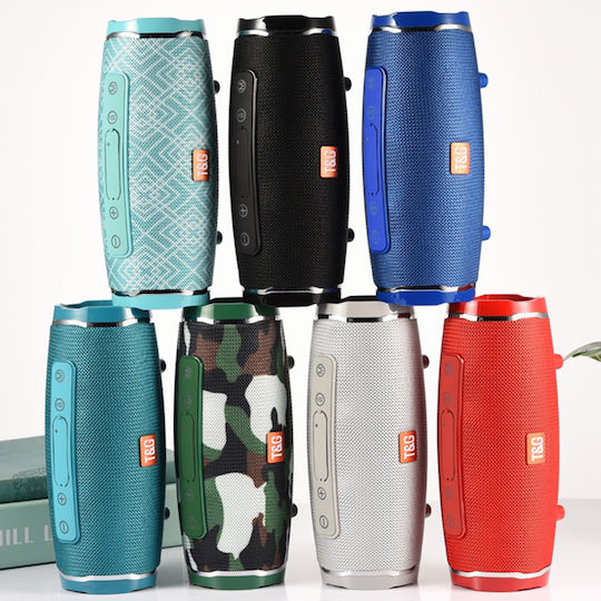 T&G TG-145 Ηχείο Bluetooth 10W με Ραδιόφωνο και Διάρκεια Μπαταρίας έως 3 ώρες Μαύρο