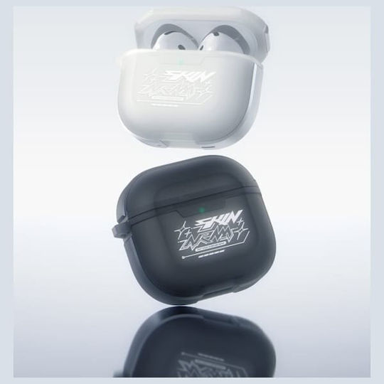 Skinarma Θήκη Πλαστική σε Λευκό χρώμα για Apple AirPods 4