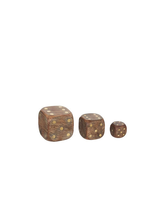 Atmosphera Wooden Decorative Boxes Set 3pcs