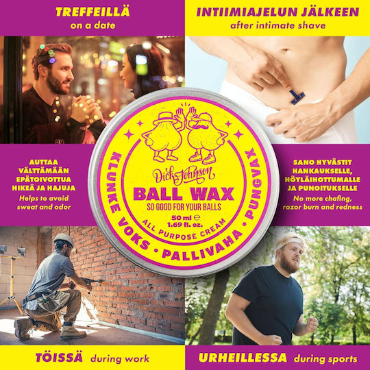 Dick Johnson Ballwax Κερί για Ελαφρύ Κράτημα & Φυσικό Αποτέλεσμα 50ml