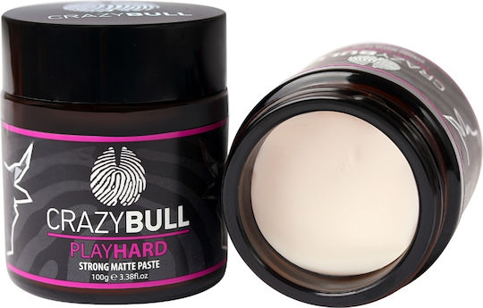 Crazy Bull Spiel Hart Paste Haarwachs 100ml
