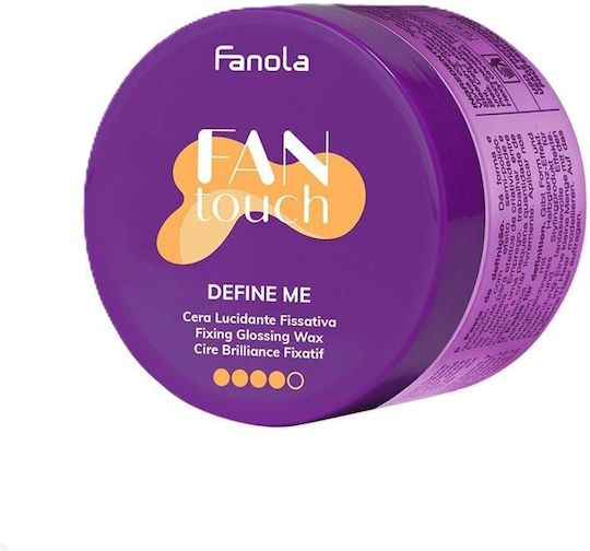 Fanola Fan Touch Define Me Κερί για Δυνατό Κράτημα & Λάμψη 100ml