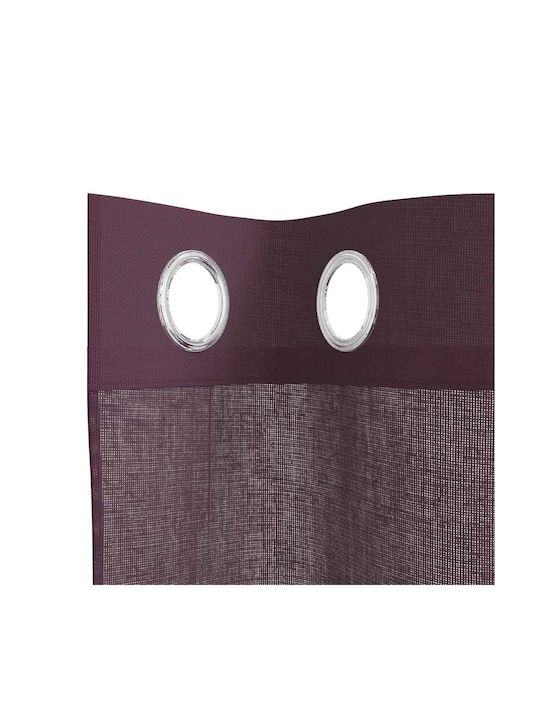 vidaXL vidaXL Set Vorhänge für Fenster mit Grommets Lila 140x175cm