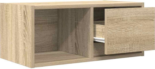 Έπιπλο Τηλεόρασης Καφέ Μ120xΠ31xΥ25.5cm