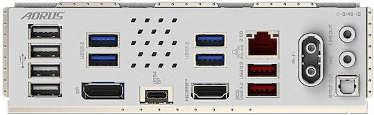 Gigabyte B860M Aorus Elite WIFI6E Ice Motherboard Micro ATX με Intel 1851 Socket