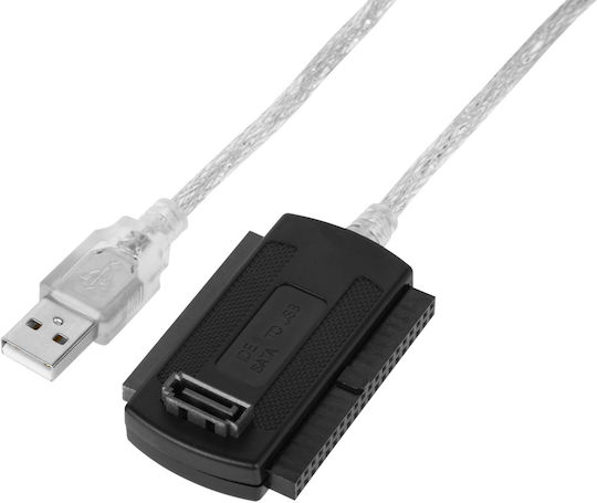 DM-1993 Μετατροπέας USB σε IDE 2.5 / 3.5 + SATA Μαύρο