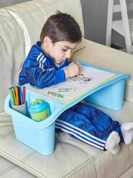 Viosarp Plastic Dreptunghiular Tavă de Servire în Culoare Albastru 53x25x30cm ak620 1buc