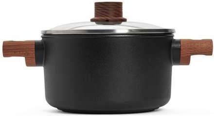 Woll Eco Logic Qxr Βαθιά Κατσαρόλα από Χυτό Αλουμίνιο 3lt / 20cm