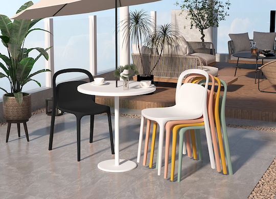 Chair Dining Room Smith 52x43x79cm White Chair Dining Room Smith 52x43x79cm White