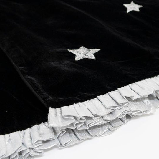 Carnival Cape Black for Halloween 1pcs