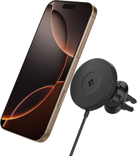 Spigen SGP OneTap Pro 4 Qi2 Car Mobile Mount with Magnet and Wireless Charging MagSafe Black