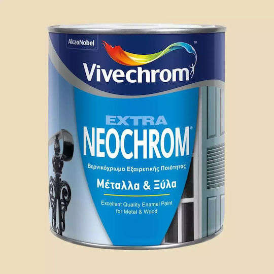 Vivechrom Βερνικόχρωμα Extra Neochrom 0.375lt Στραγάλι Γυαλιστερό