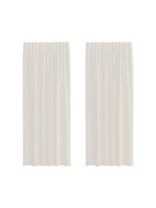 vidaXL Curtain Window Beige 140x225cm