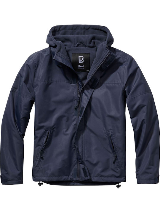 Frontzip Μπουφάν Αντιανεμικό Navy Μπλε