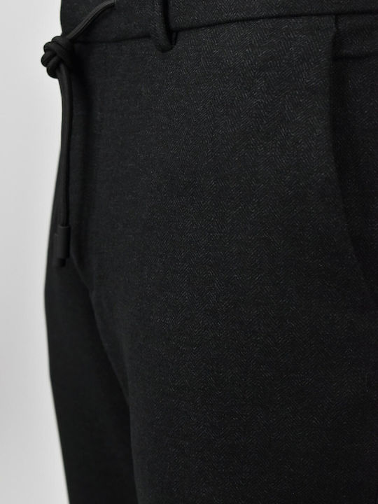 Herrenhose Chinos Schlank Passform Schwarz Marcy Schwarz Boes K6