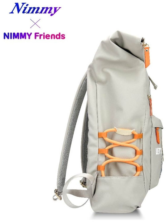 Nimmy Backpack Backpack for Laptop White