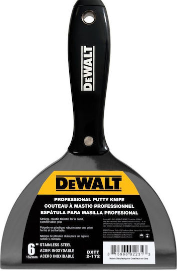 Dewalt Joint Knife Metallicός 101mm with Plastic Handle 2-140