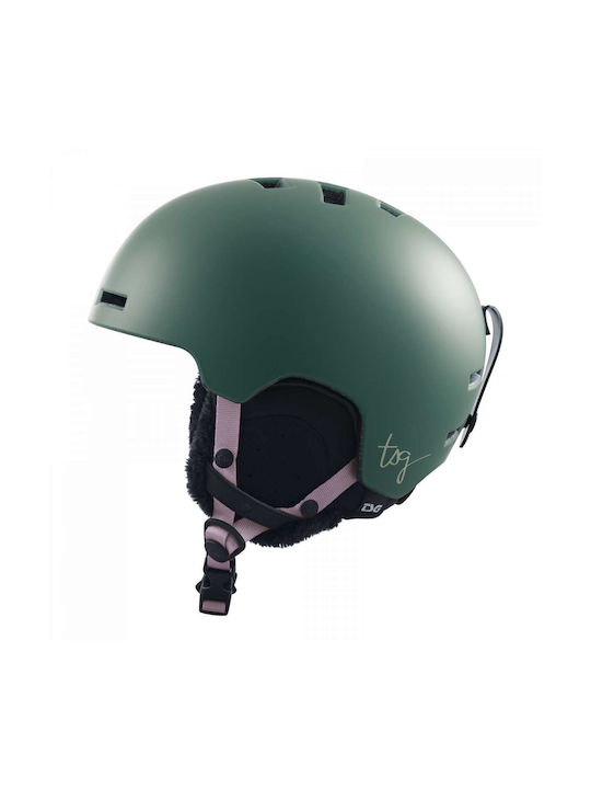 TSG Herren Ski & Snowboard Helm in Grün Farbe