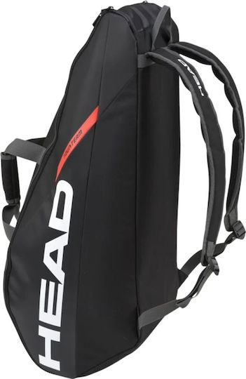 Head 6 Racket Tennis Bag Black