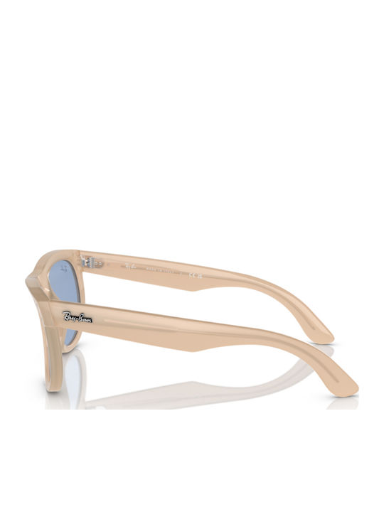 Ray Ban Wayfarer Reverse Unisex Ochelari de soare cu Bej Cadru și Albastru Lentilă RBR0502S 678072
