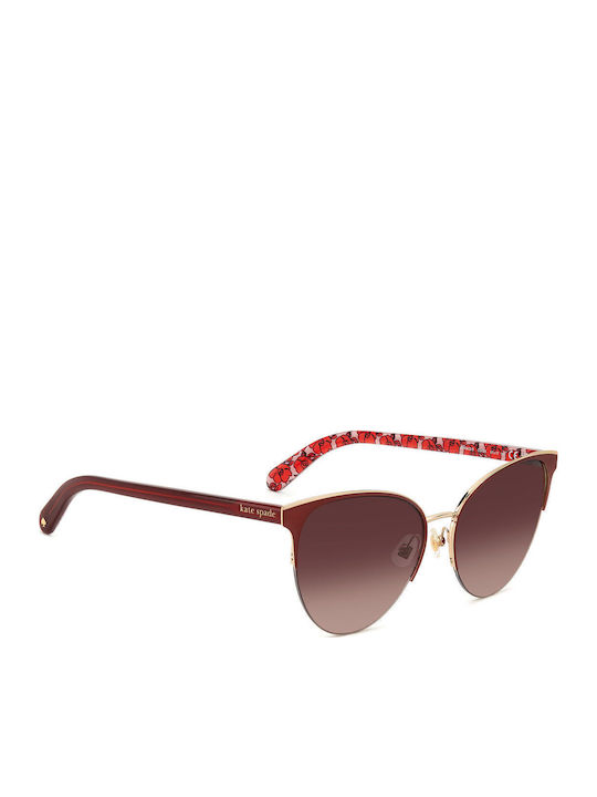 Kate Spade Women's Sunglasses with Red Metal Frame and Red Lens IZARAGSC9AF73