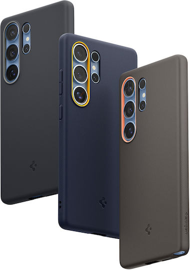 Spigen Nano Pop (MagFit) Back Cover Σιλικόνης 0.3mm Black Sesame (Galaxy S25 Ultra)