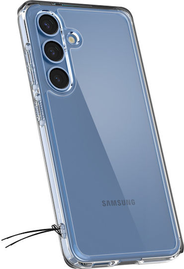 Spigen Ultra Hybrid Umschlag Rückseite Silikon / Kunststoff 1.2mm Transparent (Galaxy S25)