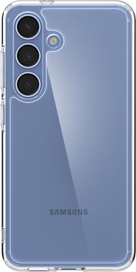 Spigen Ultra Hybrid Umschlag Rückseite Silikon / Kunststoff 1.2mm Transparent (Galaxy S25)