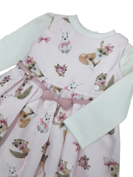 Domina Children's Dress Pink