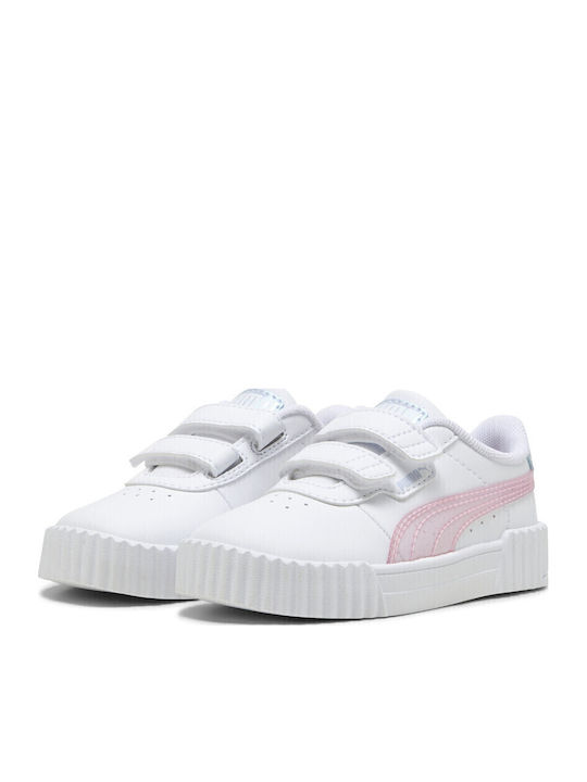 Carina 3.0 Kids Sneakers with Scratch White