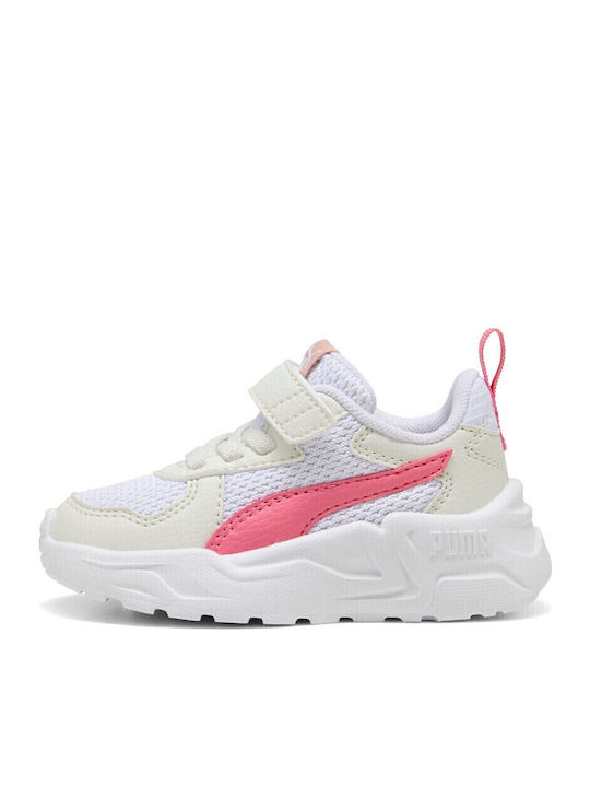 Trinity Lite Kinder Sneakers mit Klettverschluss Weiß