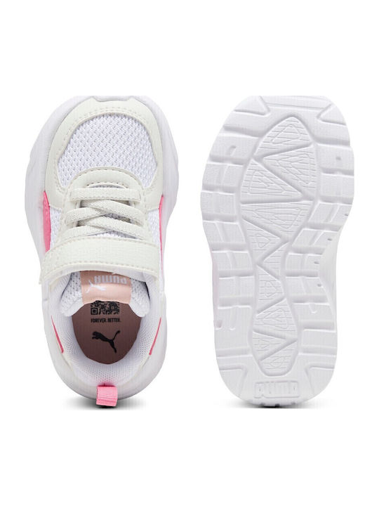 Trinity Lite Kinder Sneakers mit Klettverschluss Weiß