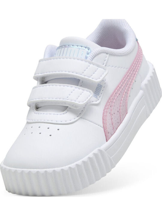 Carina 3.0 Kids Sneakers with Scratch White