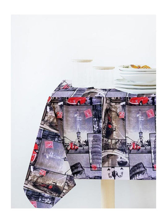 Sunshine Tablecloth Rome Silver 140x180cm