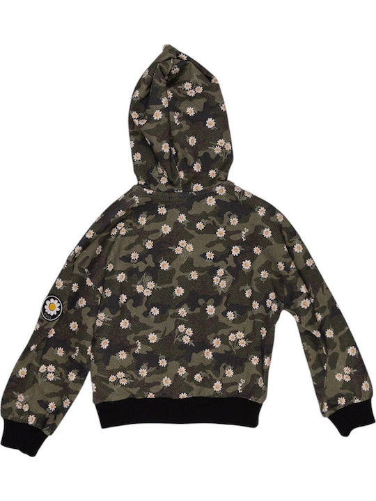 Monnalisa Kinderstrickjacke Floral