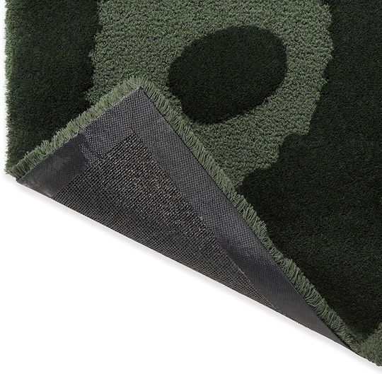 Marimekko Unikko Килим Правоъгълена Dark Green