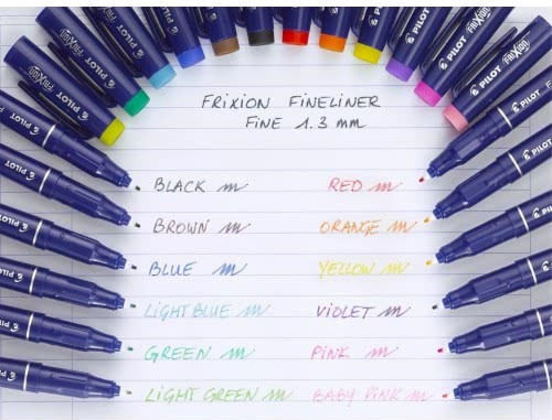 Pilot Frixion Маркер за Рисуване 1.3мм Червено