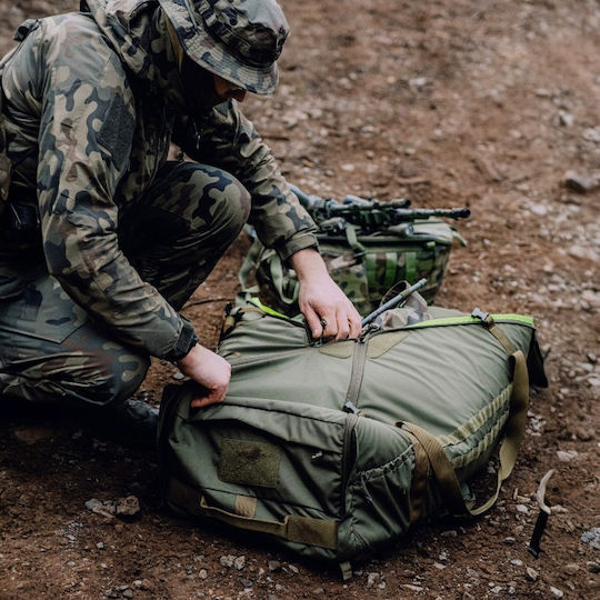 Helikon Tex Στρατιωτικό Σακίδιο Ταξιδίου από Cordura Πράσινο 122lt