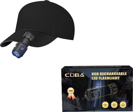 Επαναφορτιζόμενος Φακός LED IP67 με Μέγιστη Φωτεινότητα 1800lm