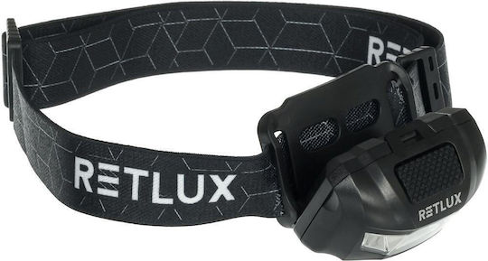Retlux Φακός Κεφαλής LED IP44 με Μέγιστη Φωτεινότητα 120lm