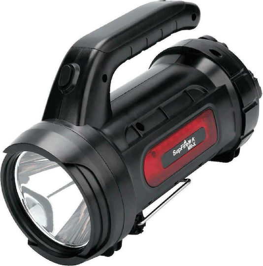 Superfire Flashlight LED with Maximum Brightness 440lm Flashlight Black