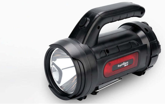 Superfire Επαναφορτιζόμενος Φακός LED με Μέγιστη Φωτεινότητα 440lm Flashlight