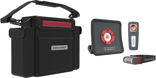 Scangrip Rechargeable Handheld Spotlight LED with Maximum Brightness 100lm Detailing Kit-Ultimate